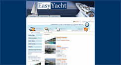 Desktop Screenshot of easyyacht.it